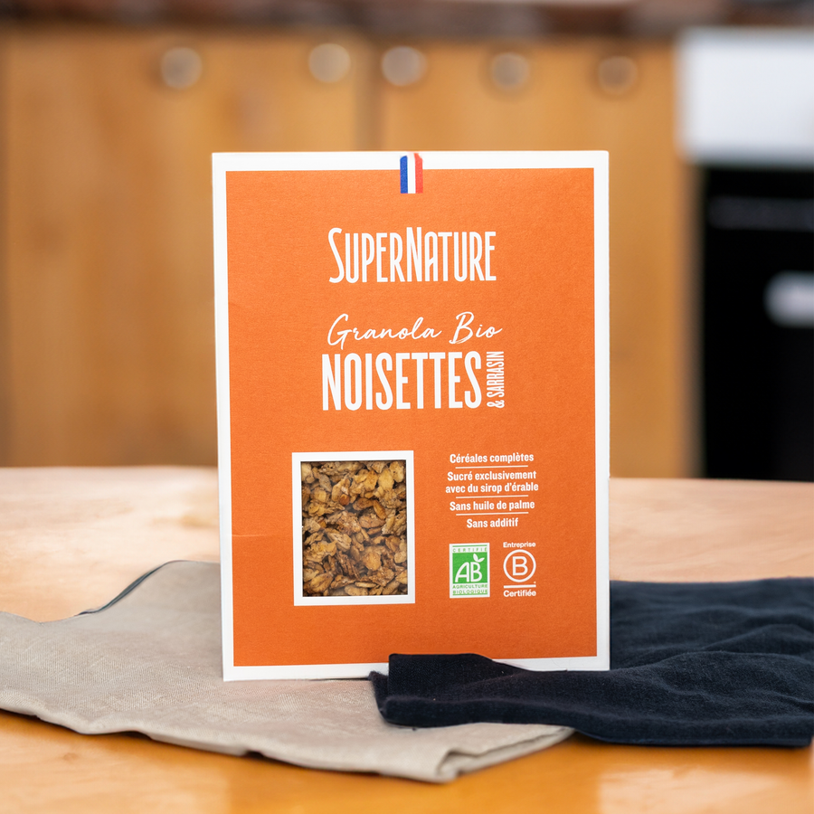 Granola BIO Noisettes & Sarrasin